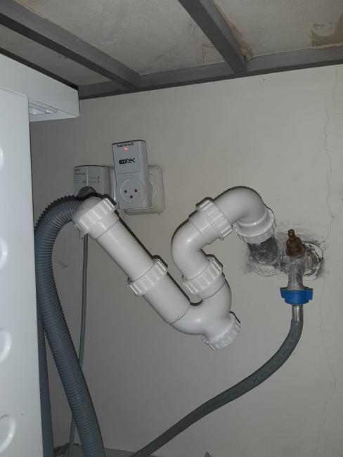 סיפון מכונת כביסה נוזל קצף