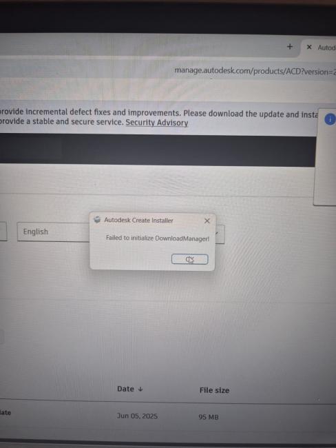 תקלה בהתקנת אוטוקאד