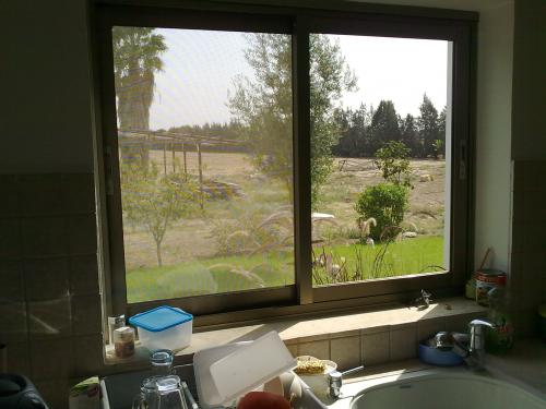 ניקוי חלונות לאחר שיפוץ