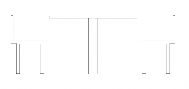 כסאות ושולחן