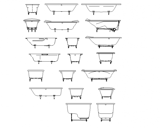 אמבטיות, אמבטיה