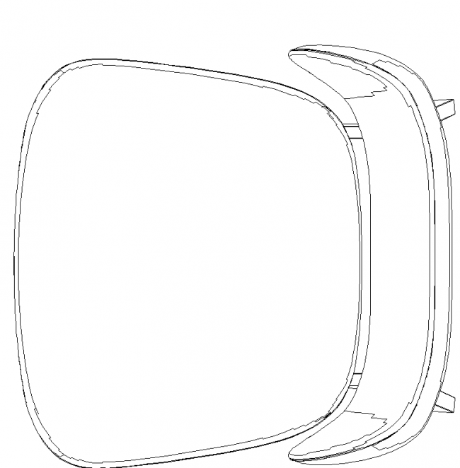 כיסא מעוצב במבט על