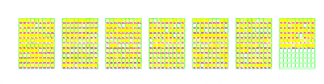 האצים של המון סוגי חומירים וטקסטורות