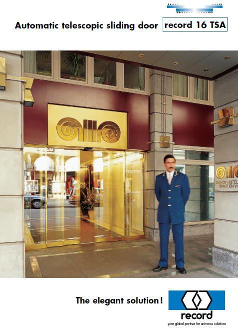 קטלוג דלת טלסקופית אוטומטית