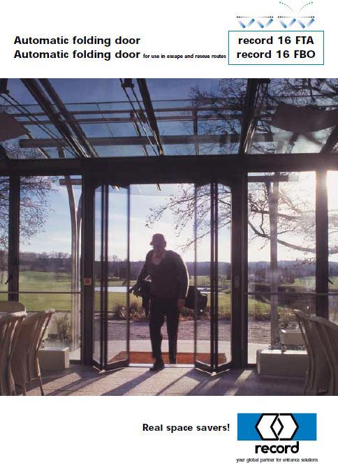 דלתות נאספות אוטומטיות