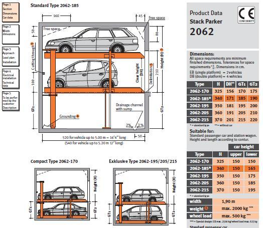 מתקן להכפלת חניה