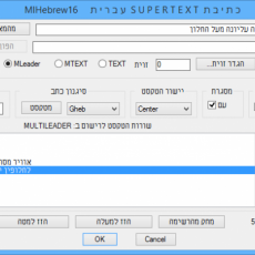 כתיבה ועריכת עברית - MIHebrew16 
