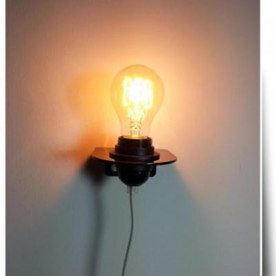מעמד תליה לנורת פחם נוסטלגית