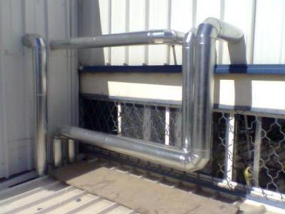 בידוד לצנרת קיטור / הסקה 