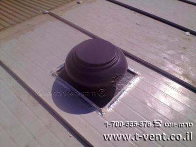 מפוח גג על פאנל איסכורית