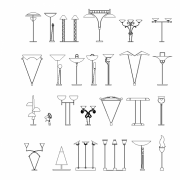 מנורות רצפה ותאורה לבית