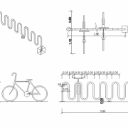 אופניים - מעמד אופניים - מתקן אופניים