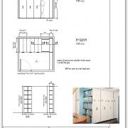 ארונות קומפקטוס ידני לחדר ארכיון