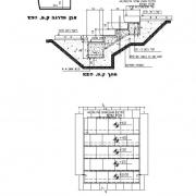 פרט מדרגות חוץ עשויות אבן