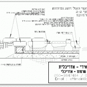 פרט שביל אבן דרך בריכה