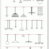 גופי תאורה תלויים - בלוקים אוטוקאד