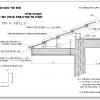 גג רעפים על קורות פלדה ובידוד מעל לתקרת הבטון
