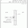 חיבור מחיצת איטונג שרוחבה עד 40 ס&quot;מ לקיר בטון