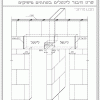 פרט חיבור לינטלים בפתחים משיקים