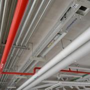 השחלת צנרת ספרינקלרים במבנה קיים (תמ״א 38)