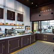 עיצוב גלידריית DANORE