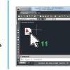 פתרון לבעיה של פתיחת קבצים ב- AUTOCAD מהשבוע