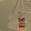 תכנון ועיצוב מנורת פרספקס עם לקים צבעוניים  