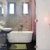 חדר האמבטיה - שילוב צבעים, חומרים וטקסטורות
