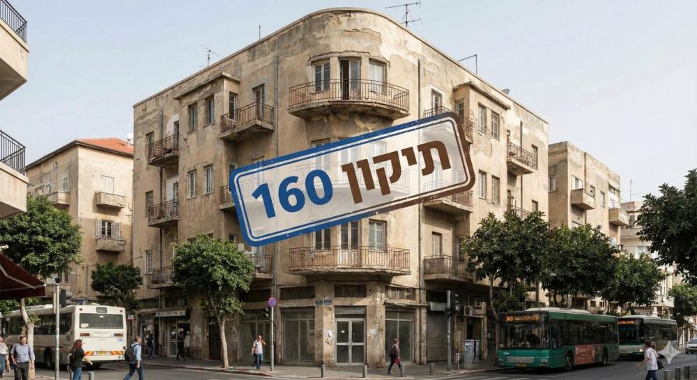 ההקלות חוזרות, לבניינים וותיקים בלבד- תיקון 160