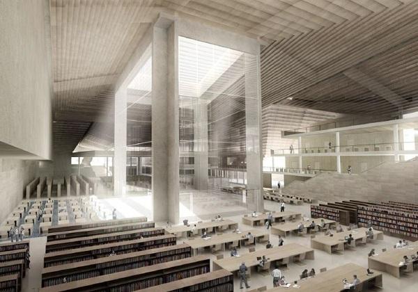 הדמיות ההצעה לספריה הלאומית פורסמו ברשת