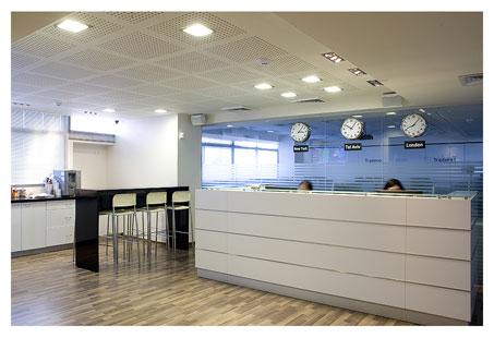 תכנון משרדי טריידנט-תל אביב