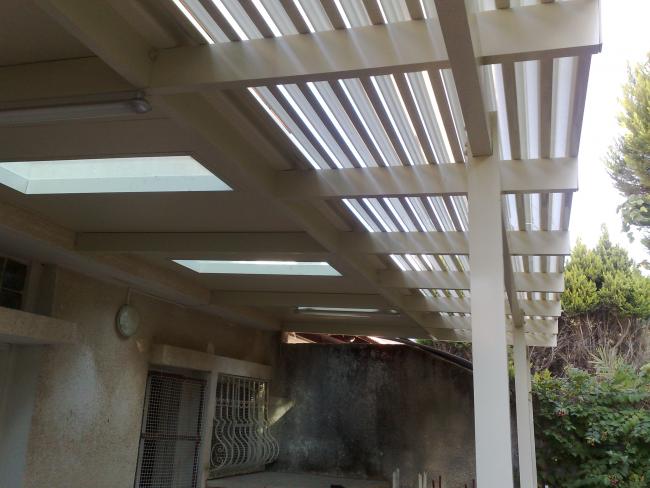 פרגולת אלומיניום