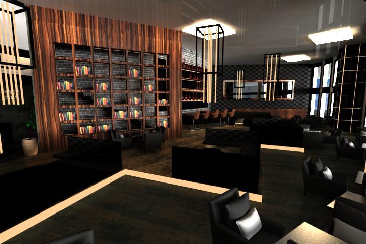 עיצוב   לאונג בר