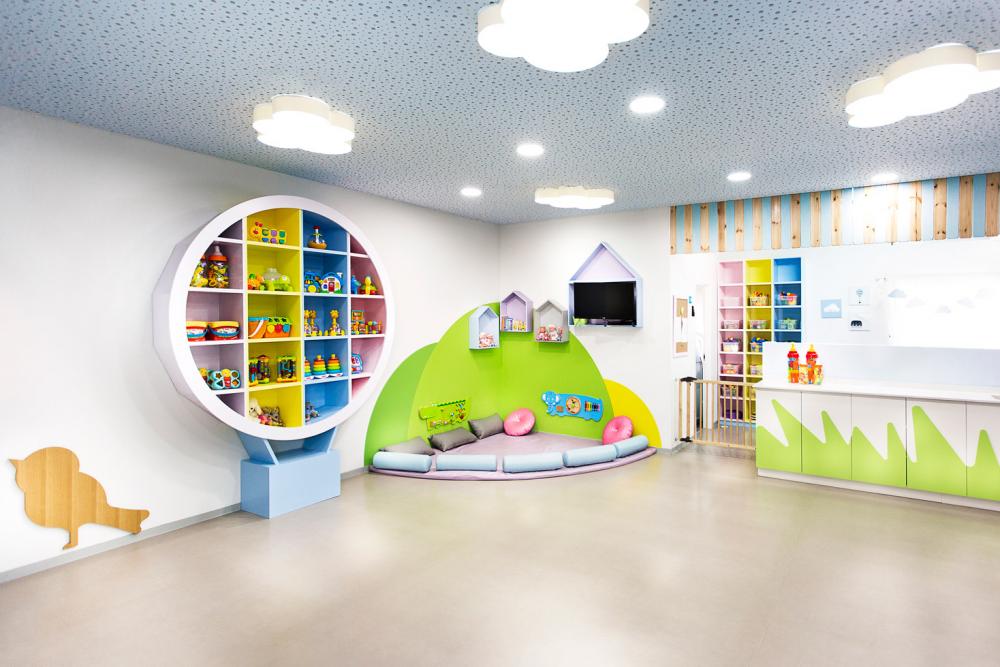 עיצוב גן ילדים ותינוקיה