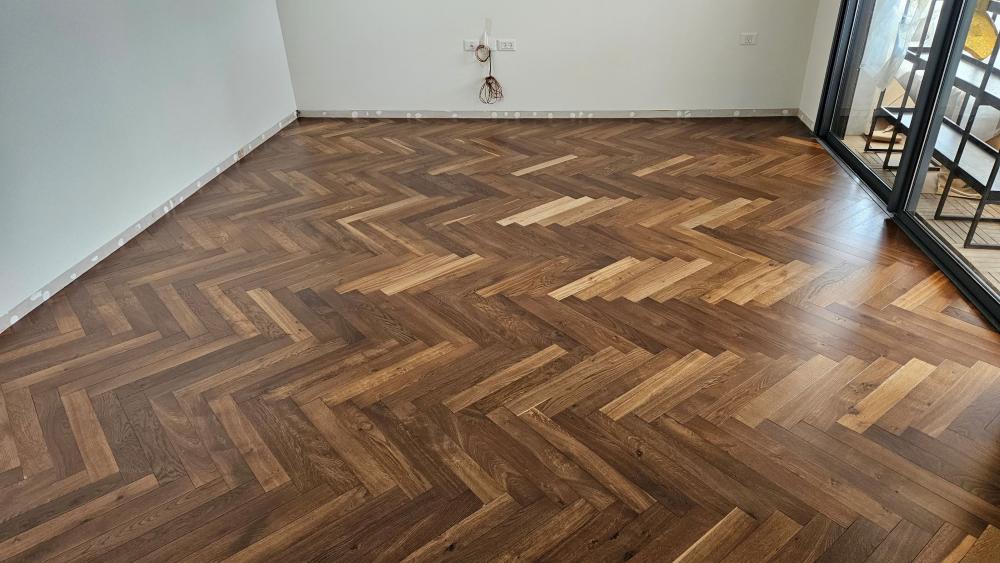 חידוש פרקט פישבון - WOODLI