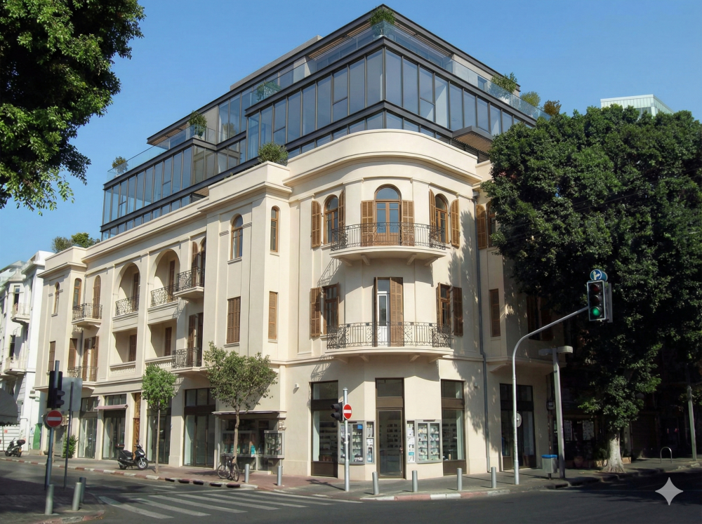 שימור מבנה בתל אביב