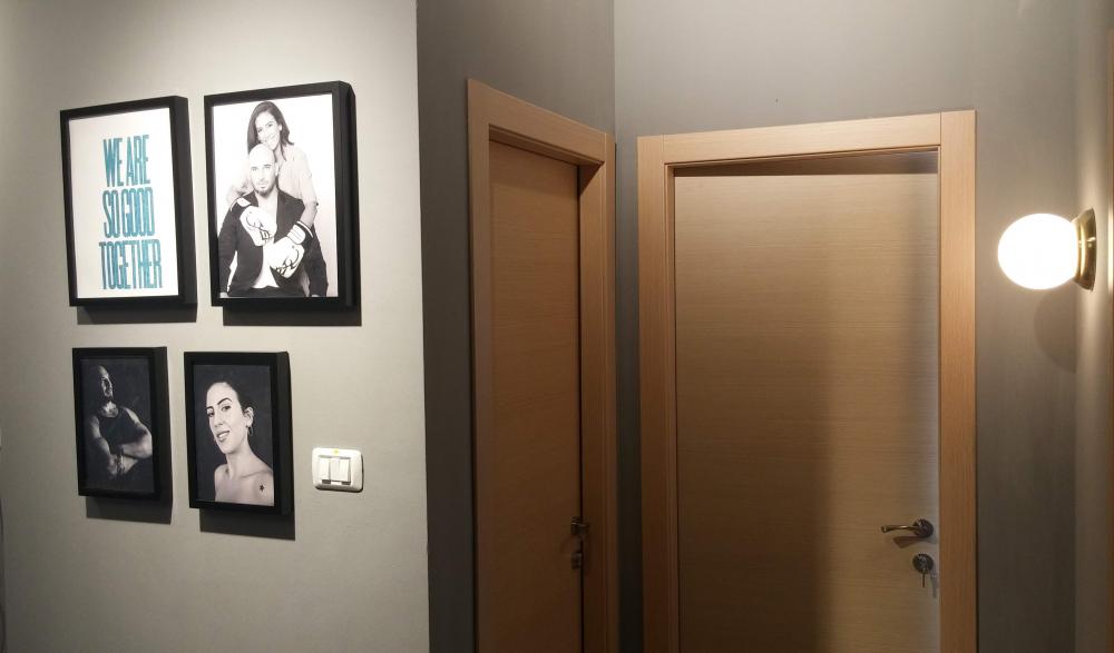 עיצוב מכון קוסמטיקה משולב מכון כושר