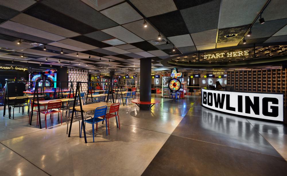 באולינג - מבט מהכניסה