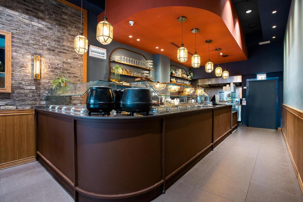 דלפק מכירה והגשה