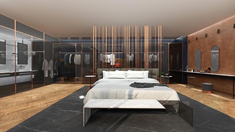 עיצוב יחידת הורים דירת מגורים