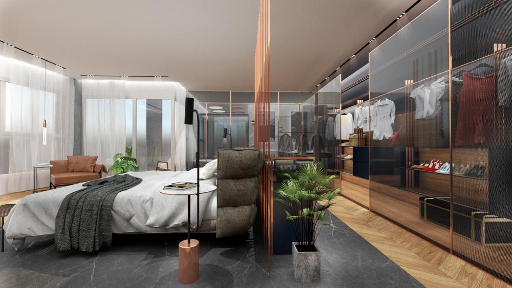 עיצוב יחידת הורים דירת מגורים