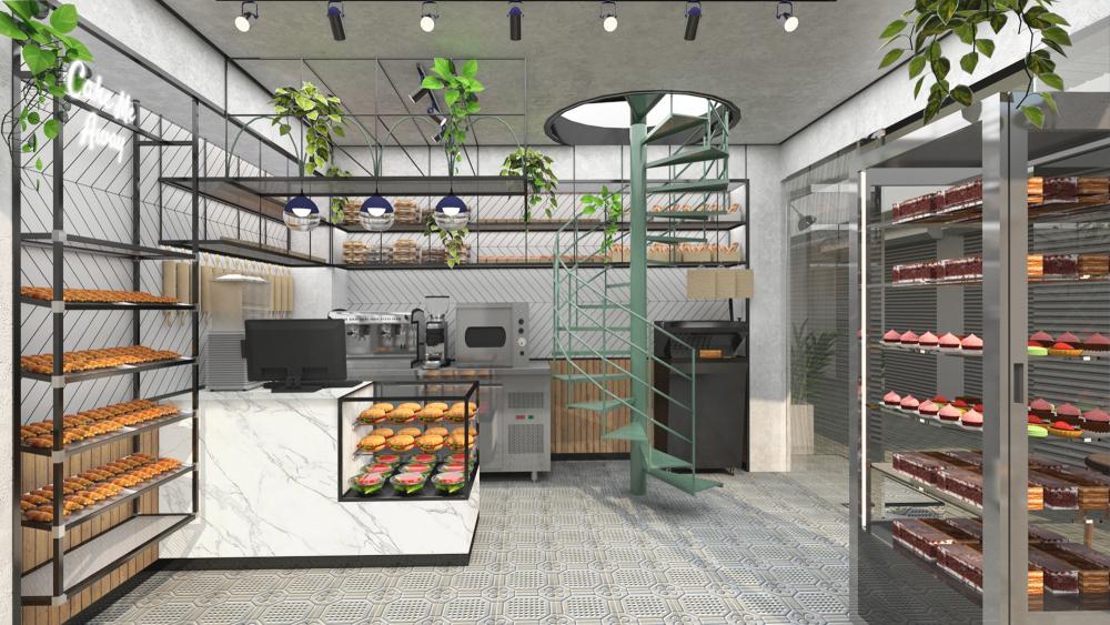 עיצוב מאפיה בית קפה