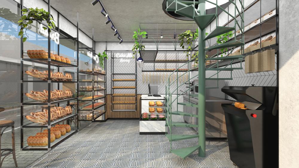 עיצוב בית קפה יפו