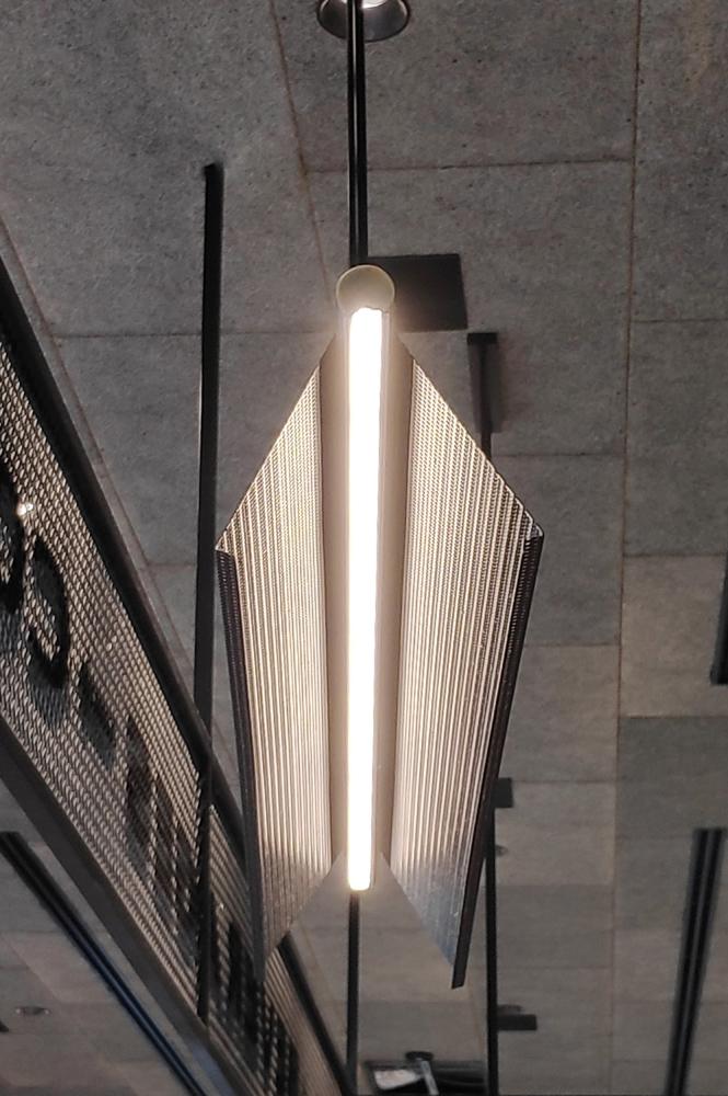 עיצוב גוף תאורה רשת ברזל