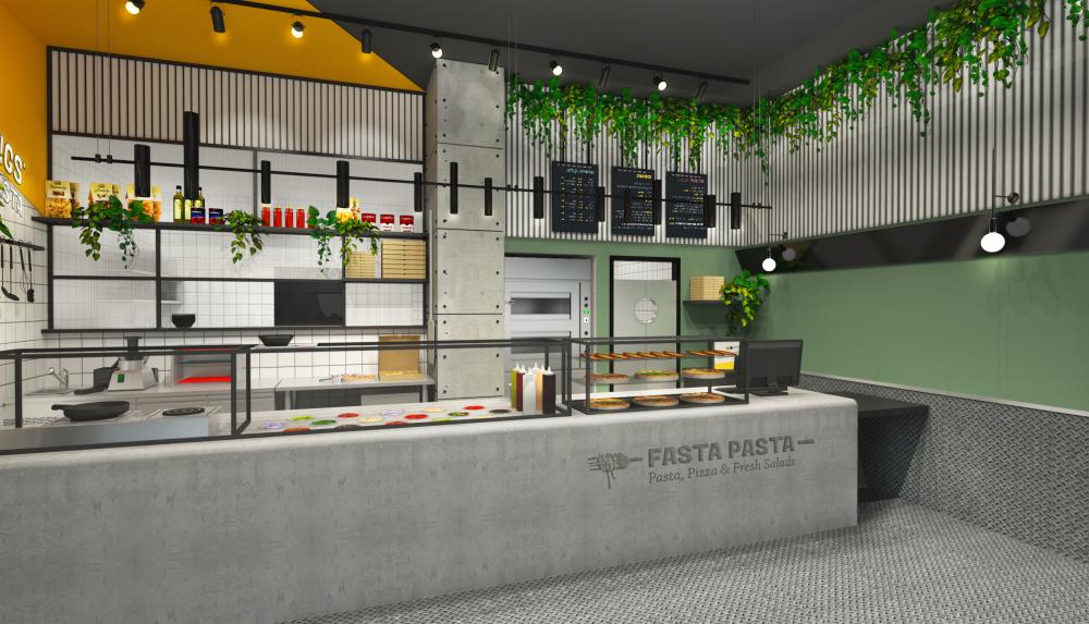 עיצוב מסעדה בבית חולים