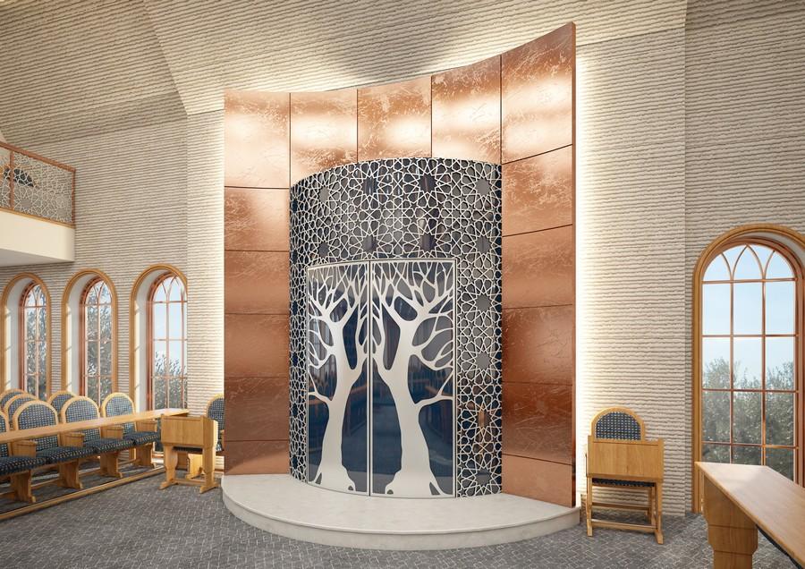 ארון קודש מעוגל