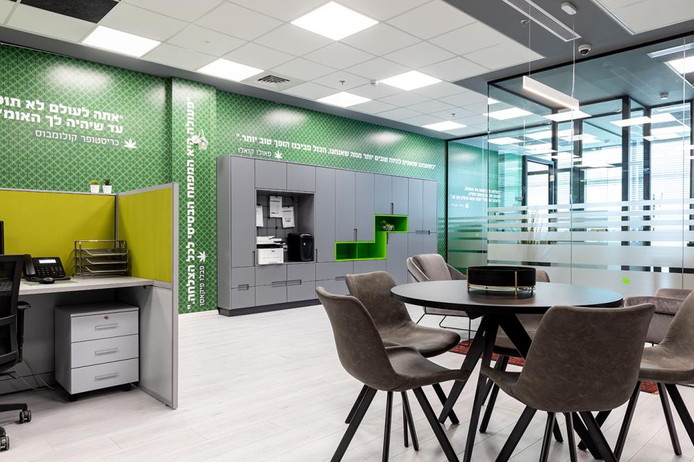 טפט בעיצוב אישי עם משפטי השראה לצוות העובדים