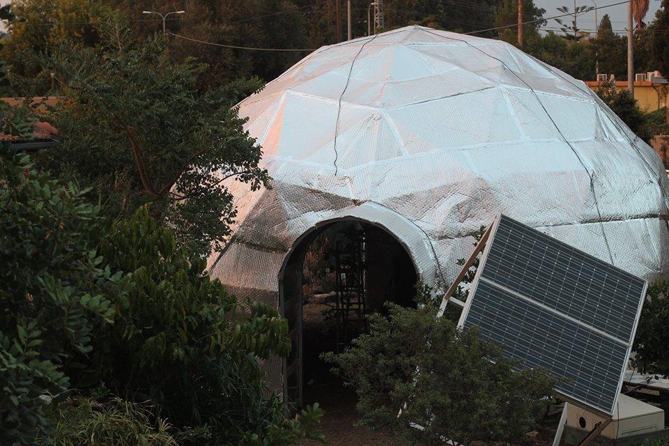 כיפת ECODOME בגן הסולארי