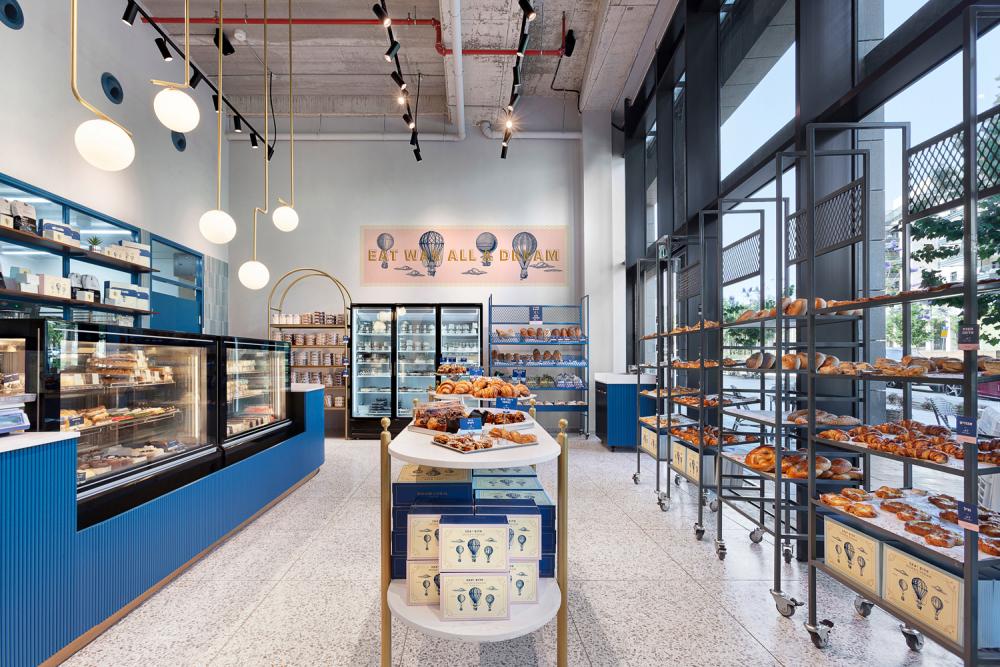 עיצוב סניף לרשת מזון