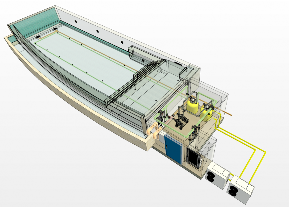 תכנון בריכה - GSB